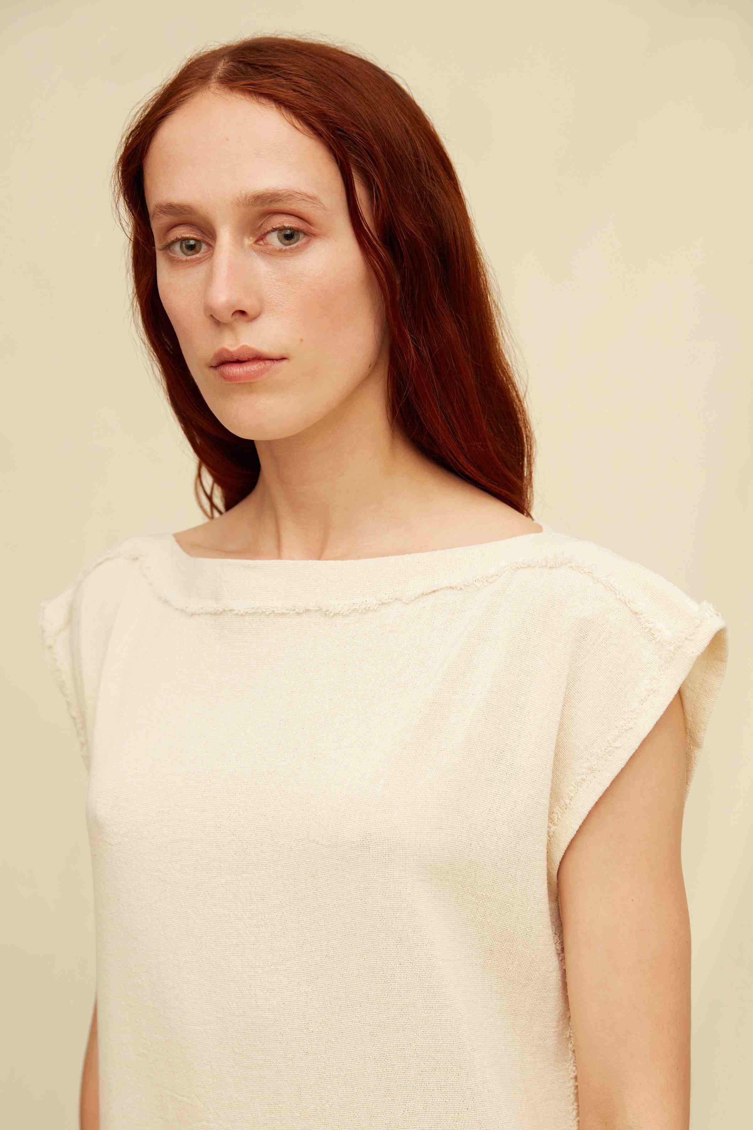 NIKANCHI DRESS - NATURAL