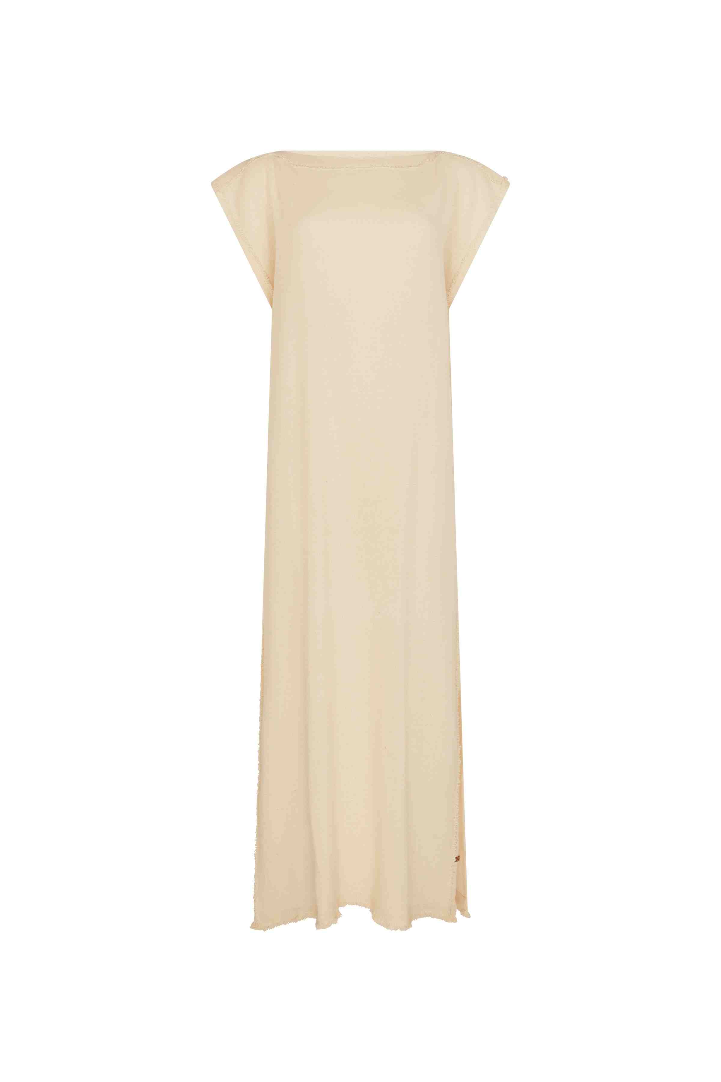 NIKANCHI DRESS - NATURAL