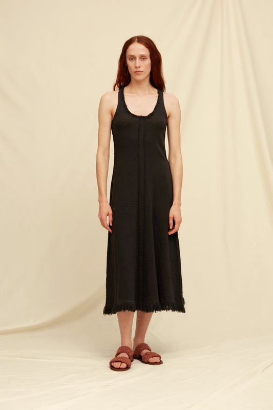 OTSE DRESS - BLACK