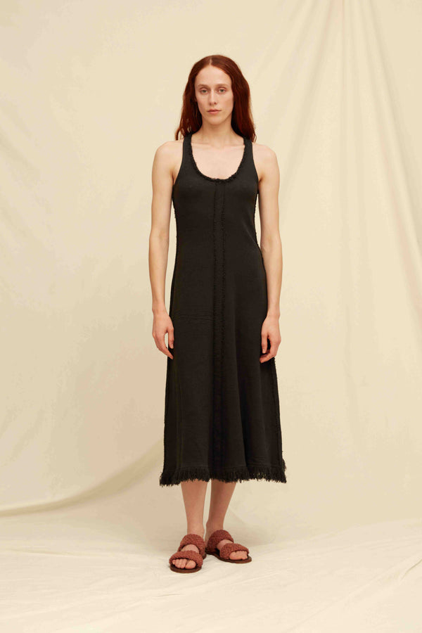 OTSE DRESS - BLACK