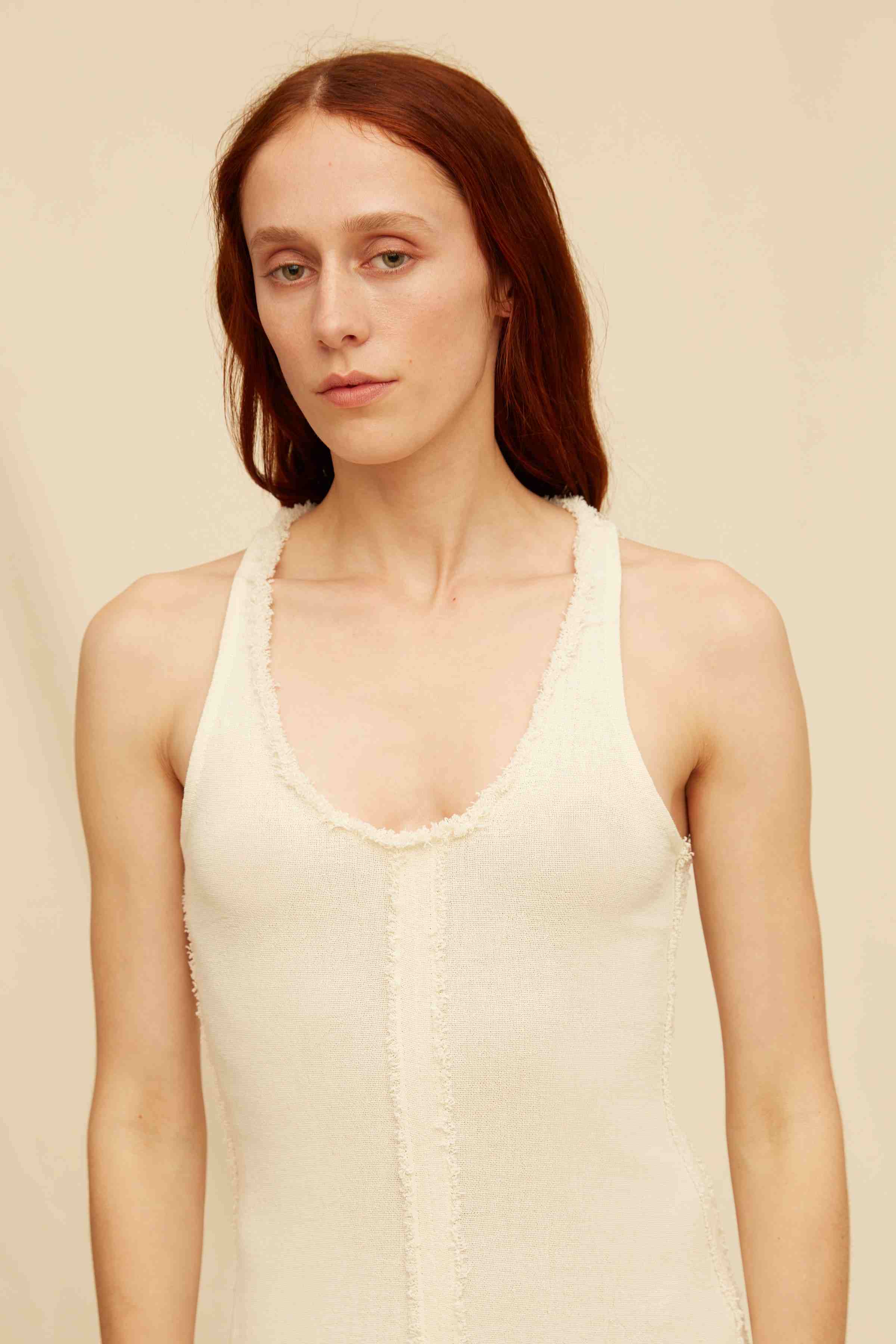 OTSE DRESS - NATURAL