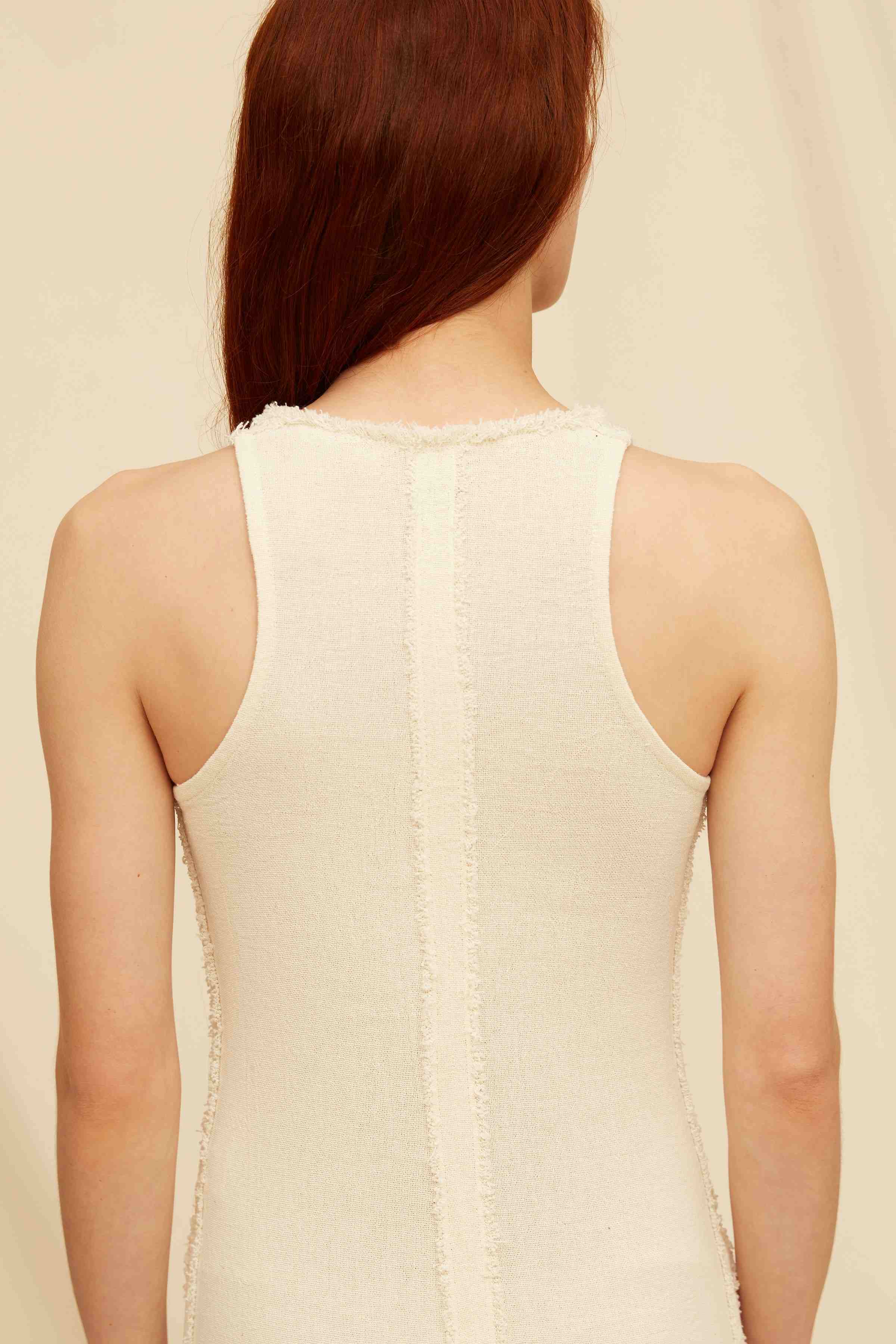 Otse Dress Cotton Jute - Natural
