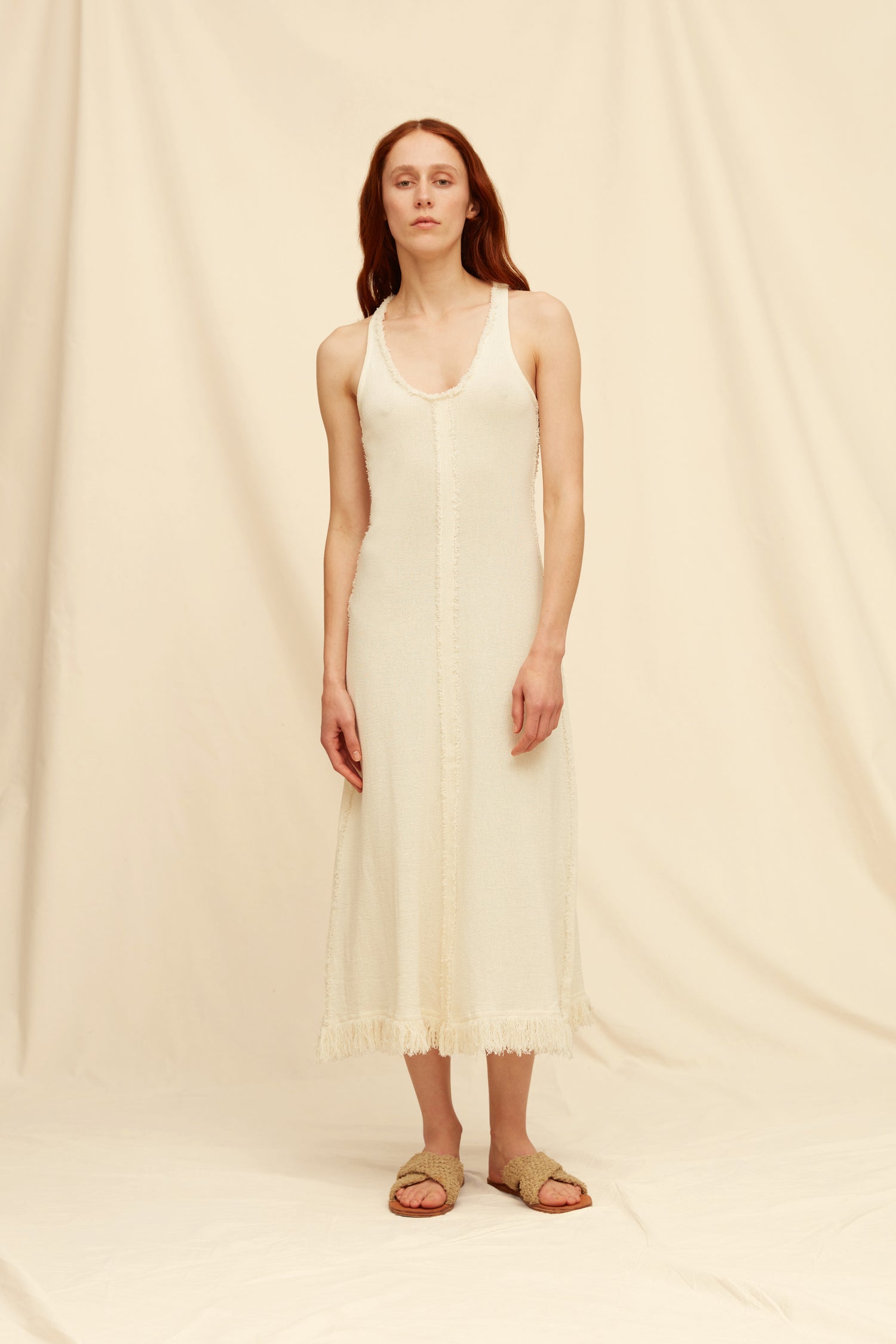 OTSE DRESS - NATURAL Hover Image