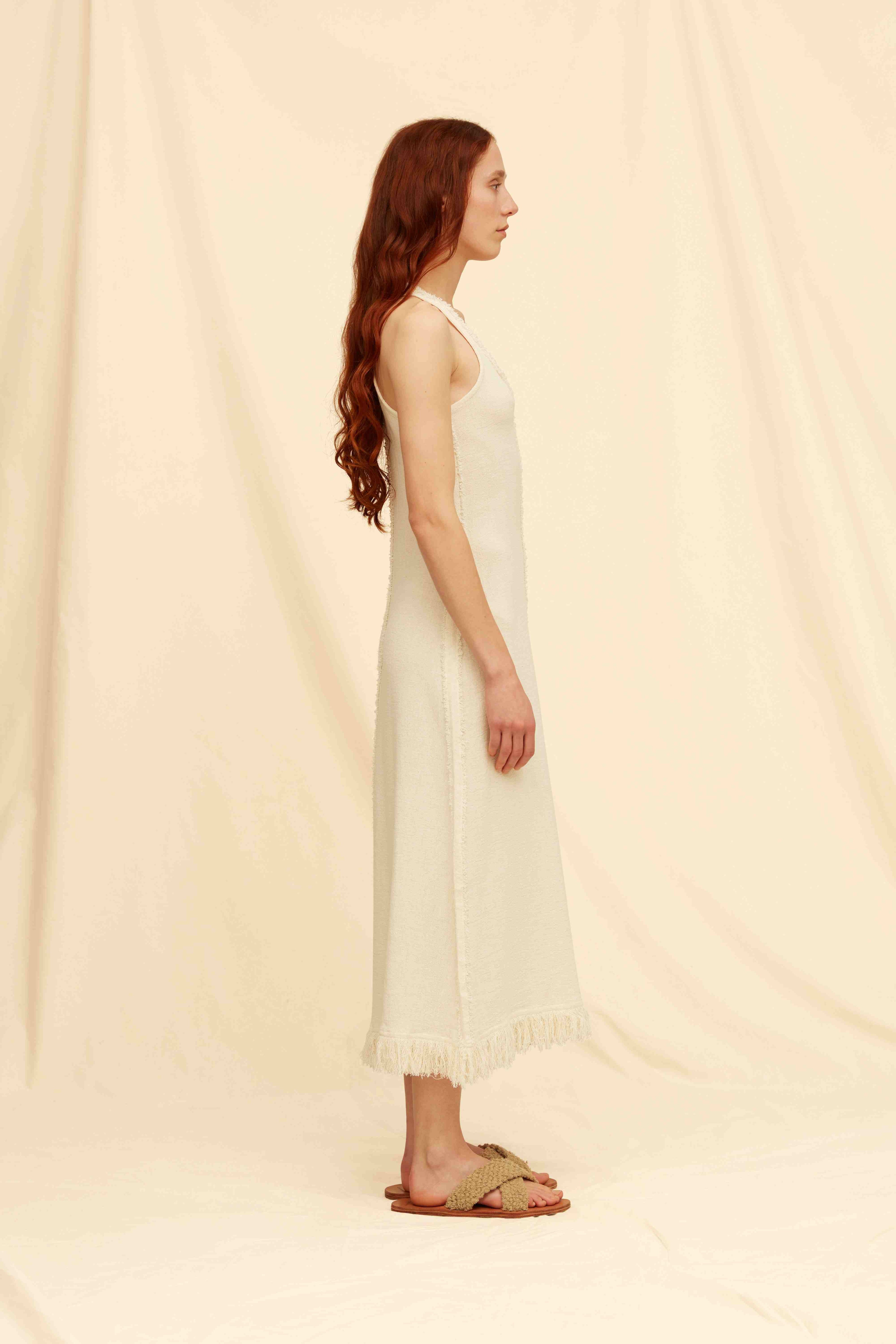 OTSE DRESS - NATURAL