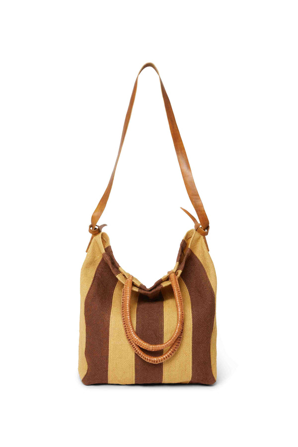 Payka Bag Jute - Grey Zinc / Mustard