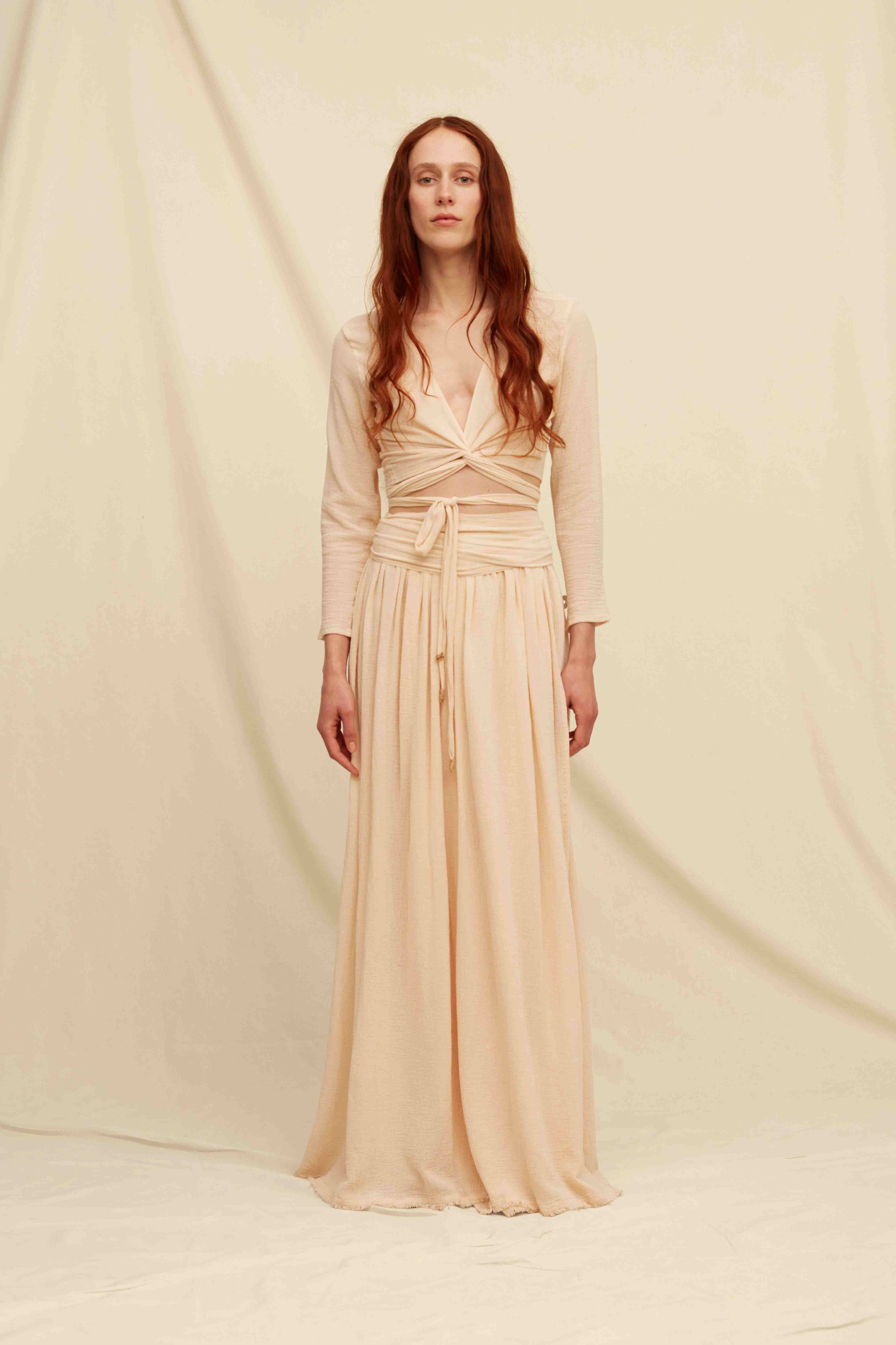 SOOLCHE SKIRT - SHELL PINK