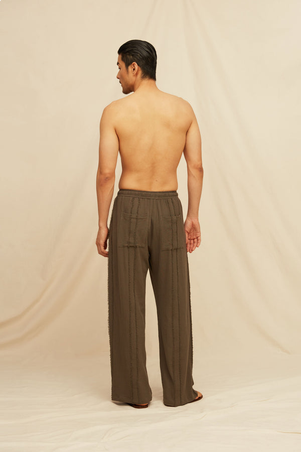 Suuktal Pants Artisanal Cotton - Volcanic Grey