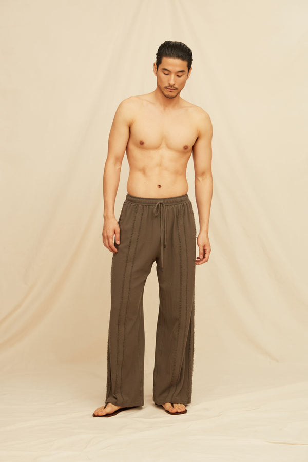 Suuktal Pants Artisanal Cotton - Volcanic Grey
