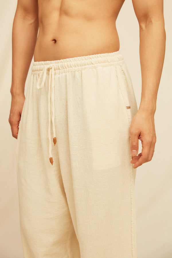 Senan Pants Cotton Jute - Natural