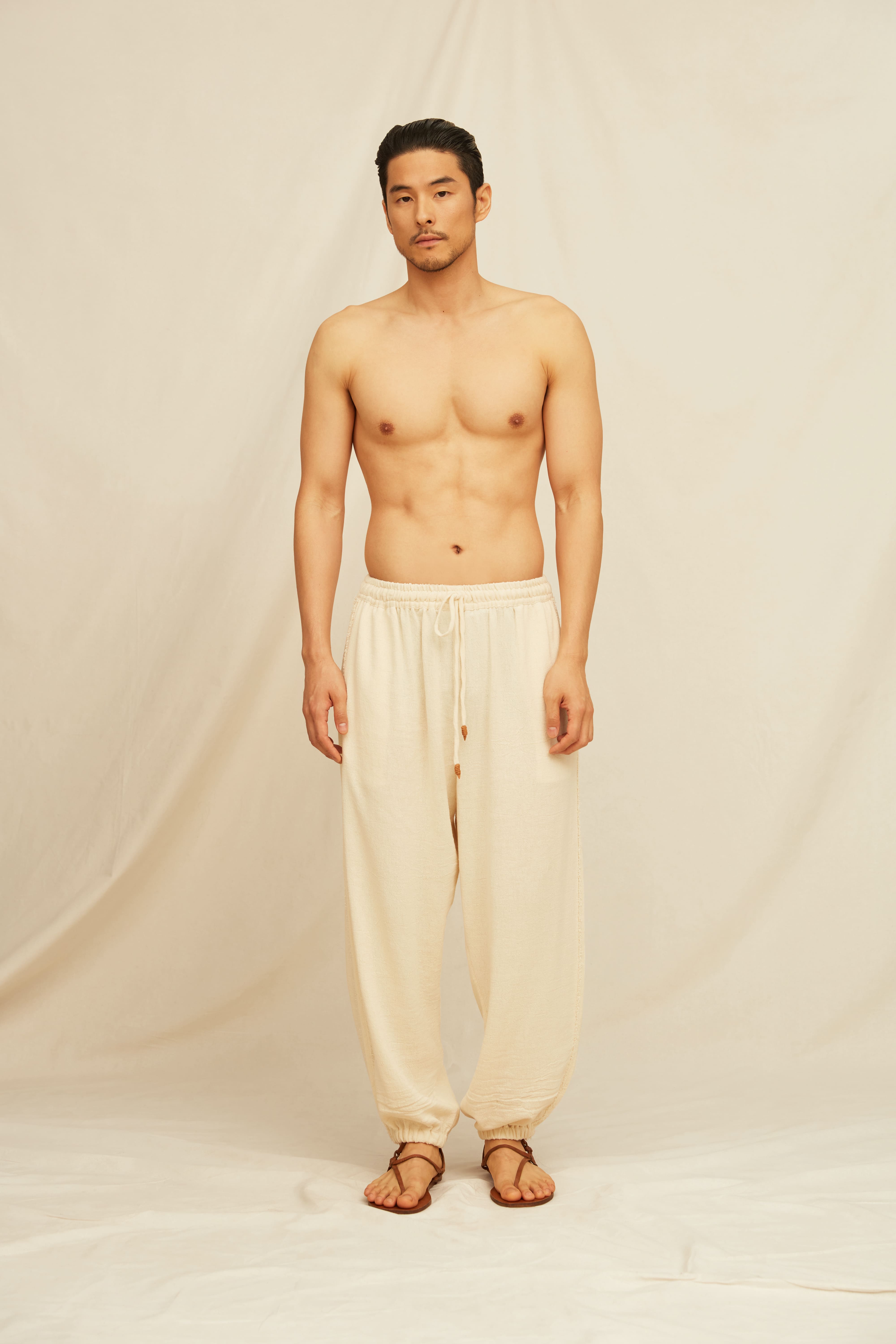 Senan Pants Cotton Jute - Natural