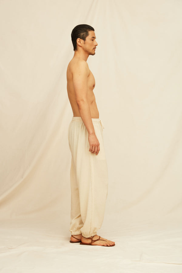 Senan Pants Cotton Jute - Natural