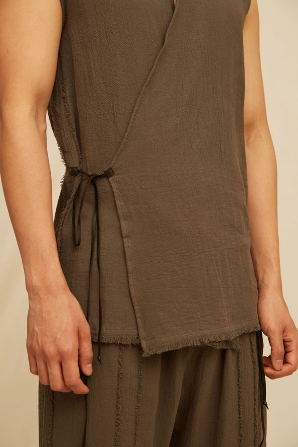 Tatich Shirt Artisanal Cotton - Volcanic Grey