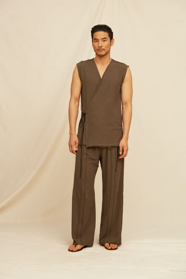 Tatich Shirt Artisanal Cotton - Volcanic Grey