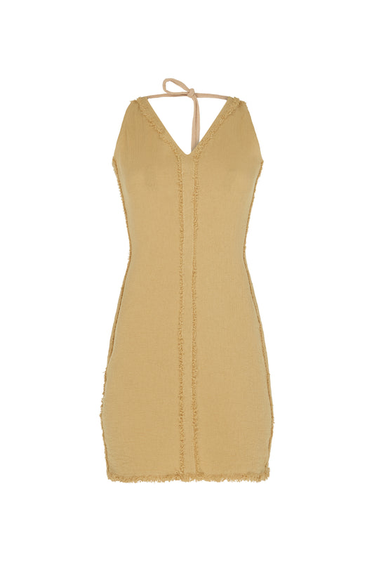 TESH DRESS - SEPIA