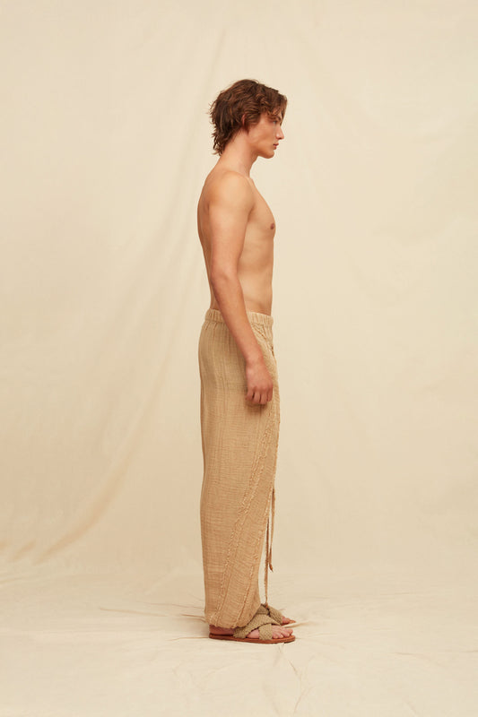 TOKCHALAK PANTS - CLAY