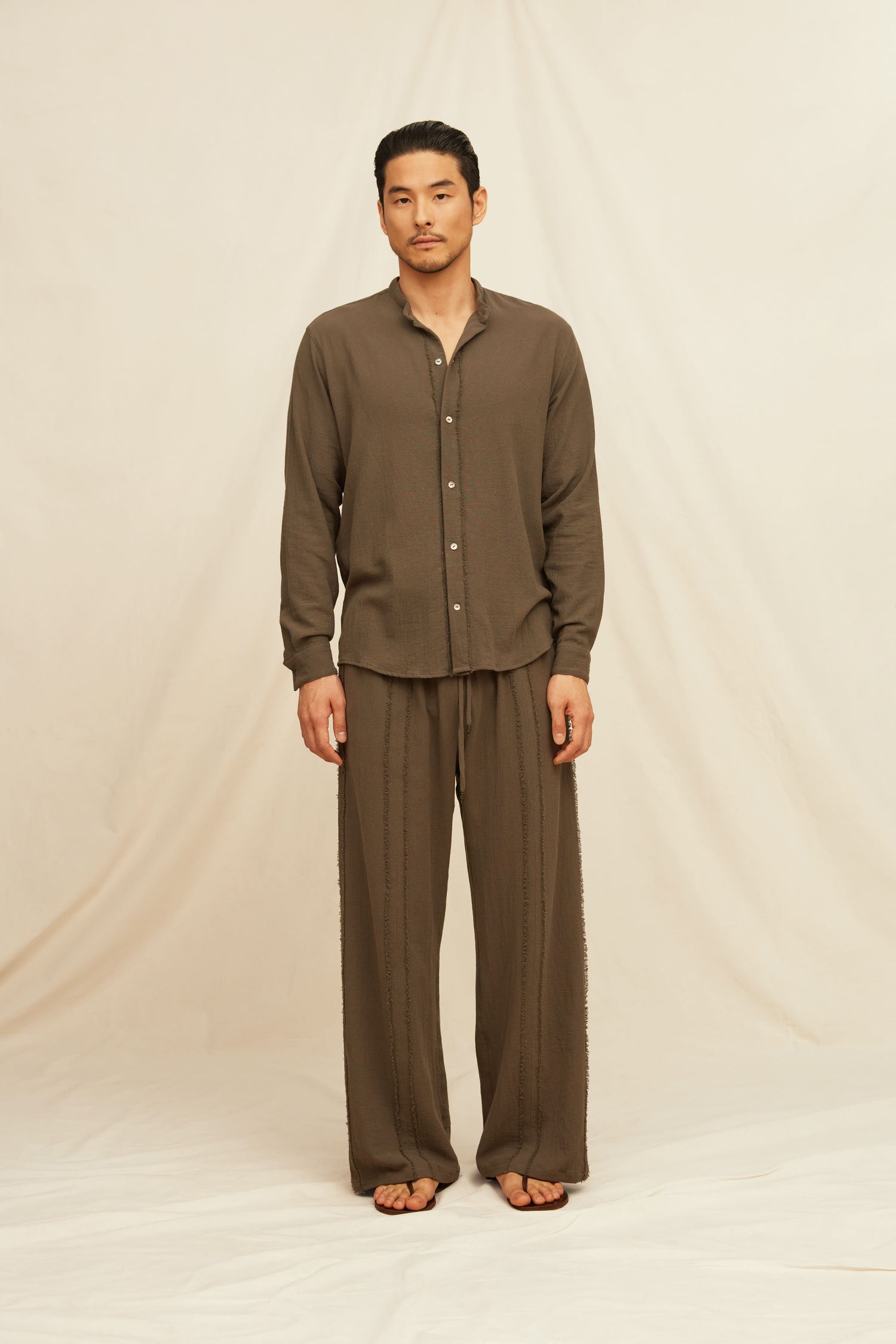 TSITSIL SHIRT - VOLCANIC GREY Hover Image