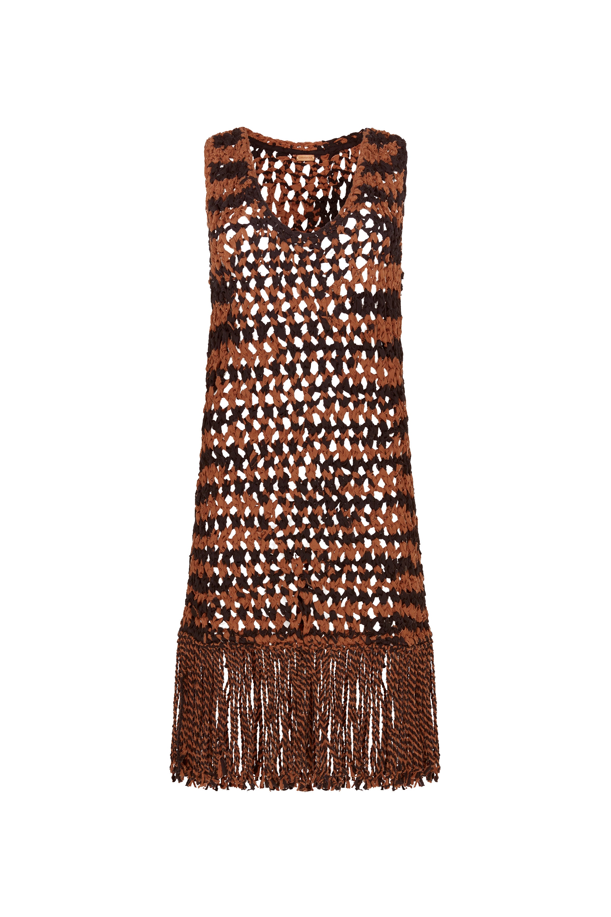 TUJUA DRESS - MADERA / BLACK