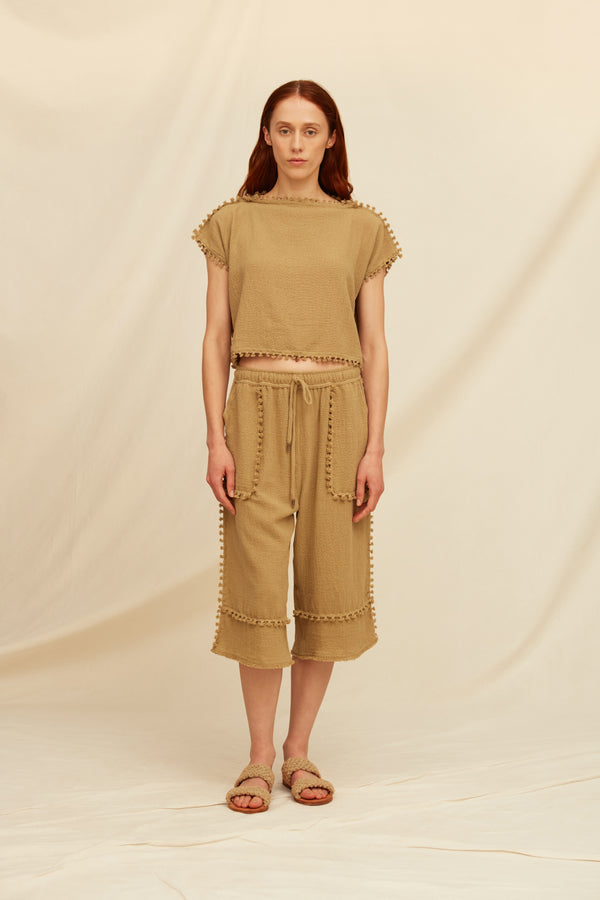 XITHI SHORTS - SEPIA