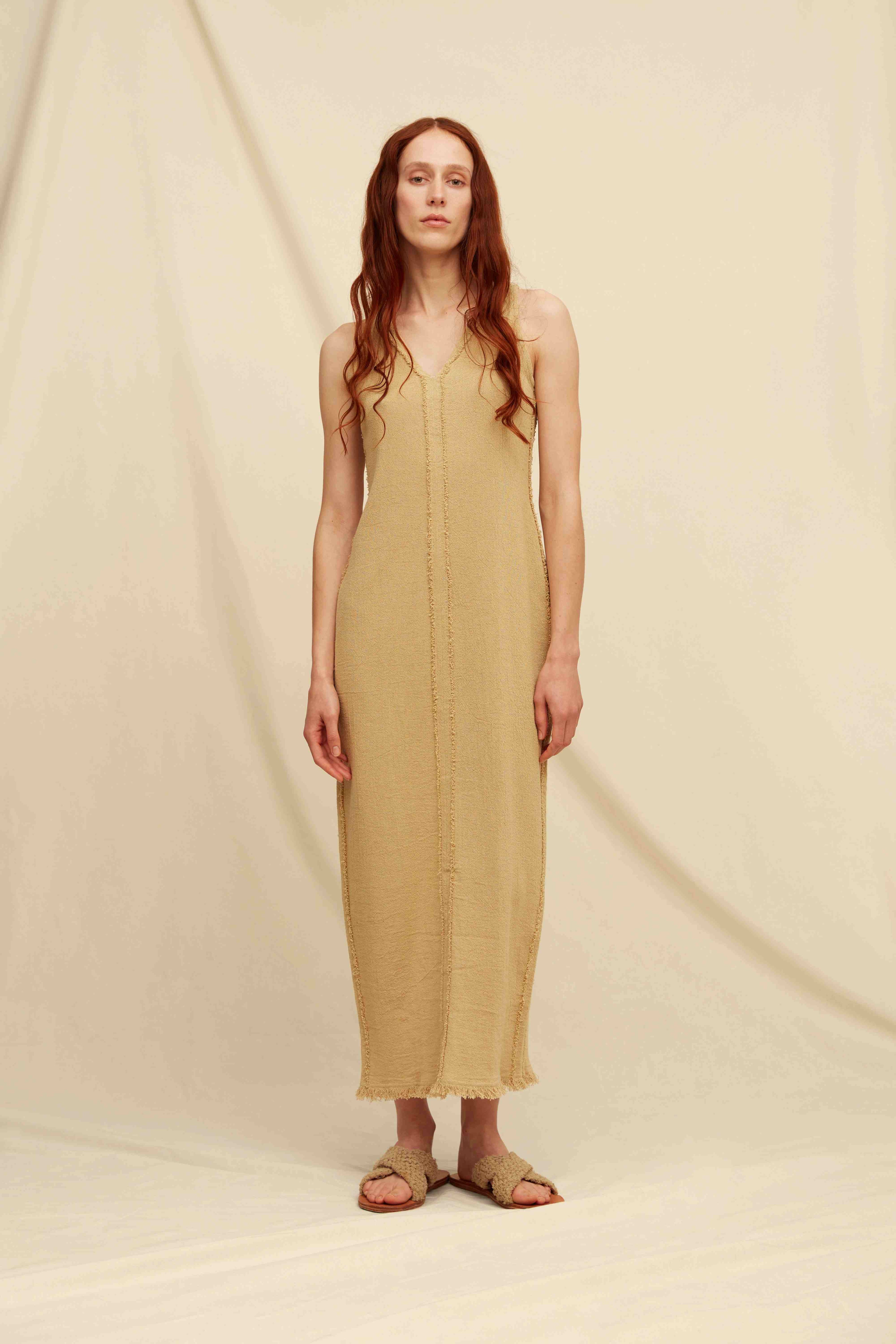XITSO DRESS - SEPIA