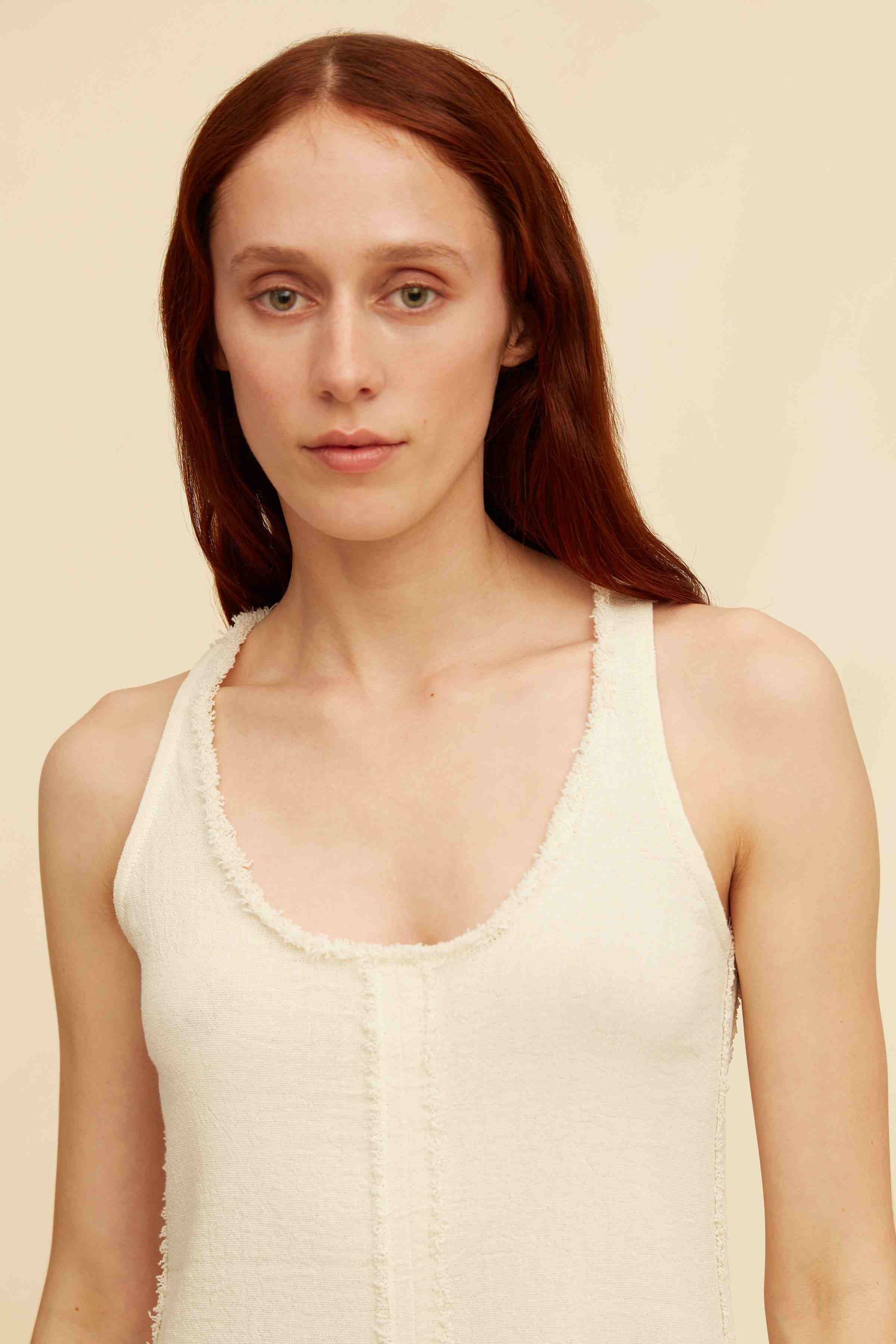 Xoda Mini Dress Artisanal Cotton - Natural