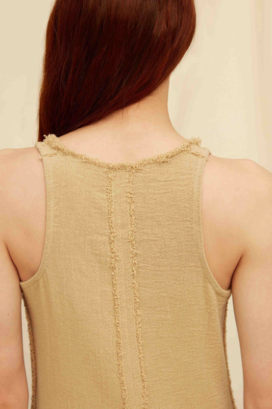 XODA DRESS - SEPIA