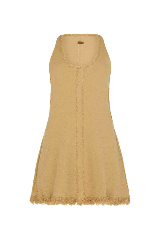 XODA DRESS - SEPIA