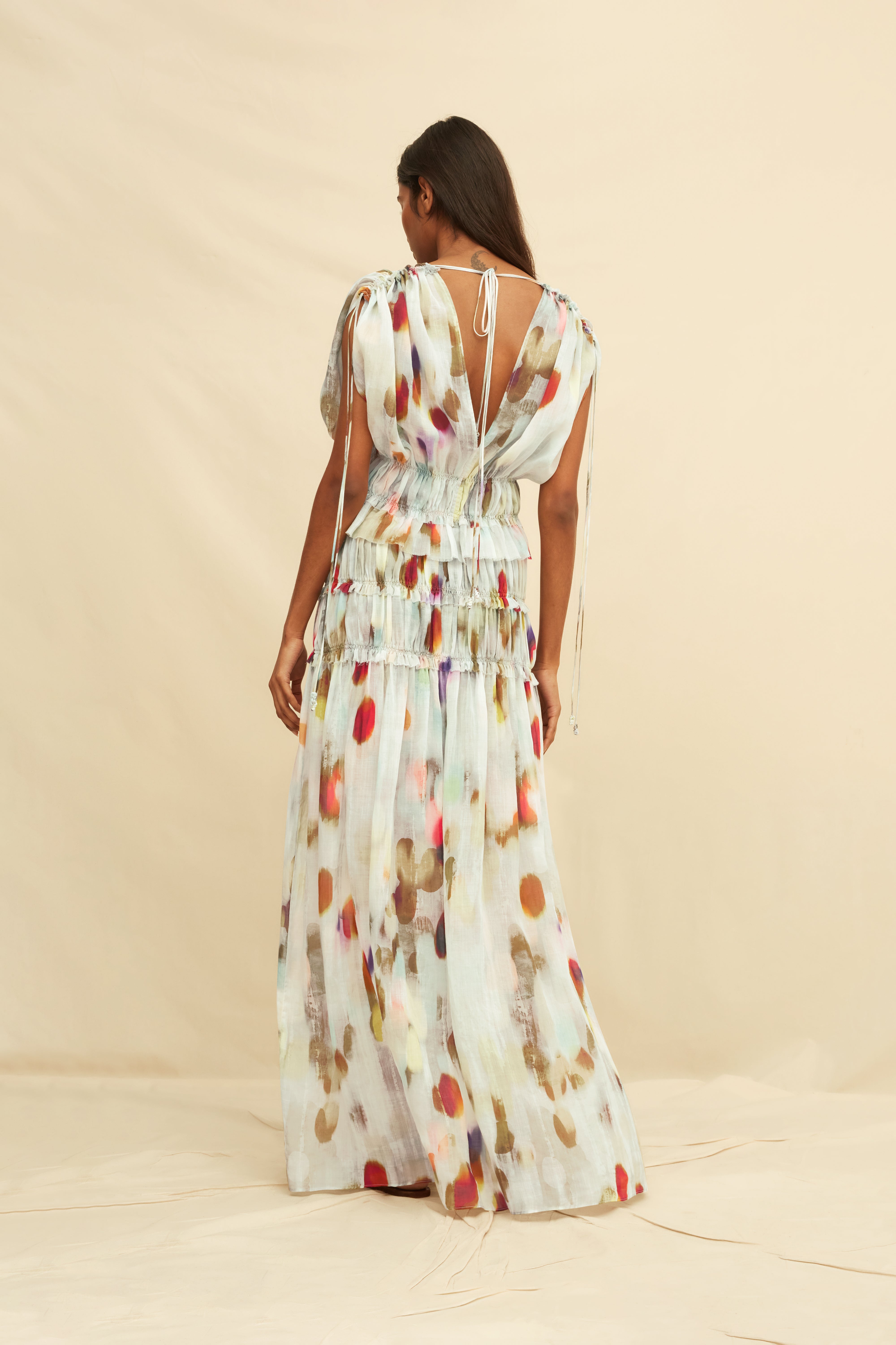 Zorya Blouse Lyocell Ramie - Rainforest Pale