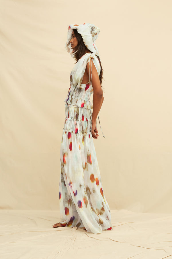 Zorya Blouse Lyocell Ramie - Rainforest Pale