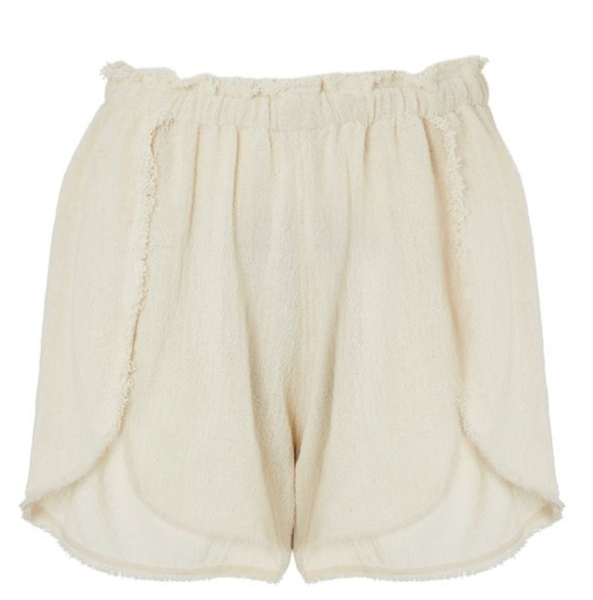 Tuchkin Shorts Cotton - Natural